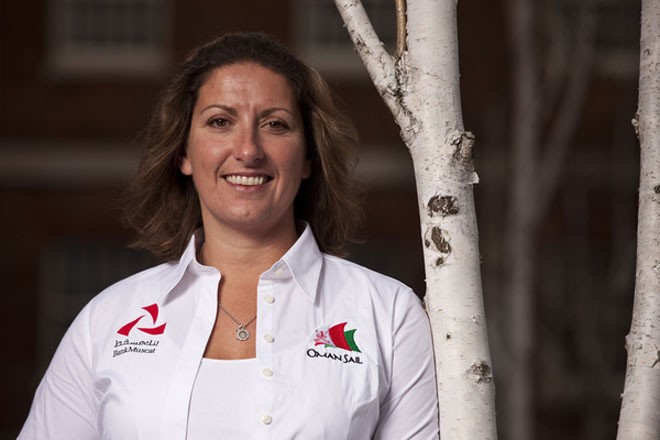 Dee Caffari © Lloyd Images/Oman Sail http://www.omansail.com